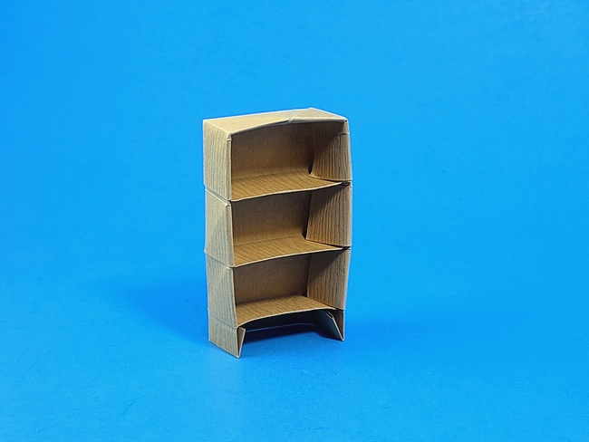 Origami Bookcase by Uchiyama folded by Gilad Aharoni