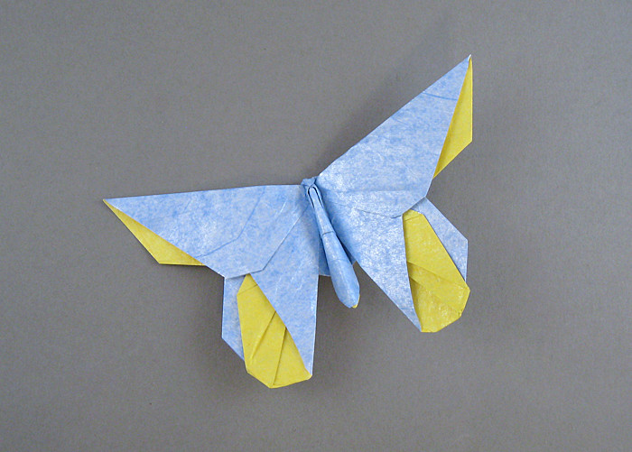 Origami Butterfly - June Sakamoto by Michael G. LaFosse. Folded by Gilad Aharoni on giladorigami.com