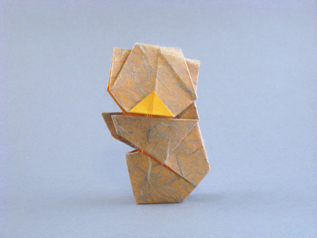 Origami Koala by Edwin Corrie. Folded by Gilad Aharoni on giladorigami.com