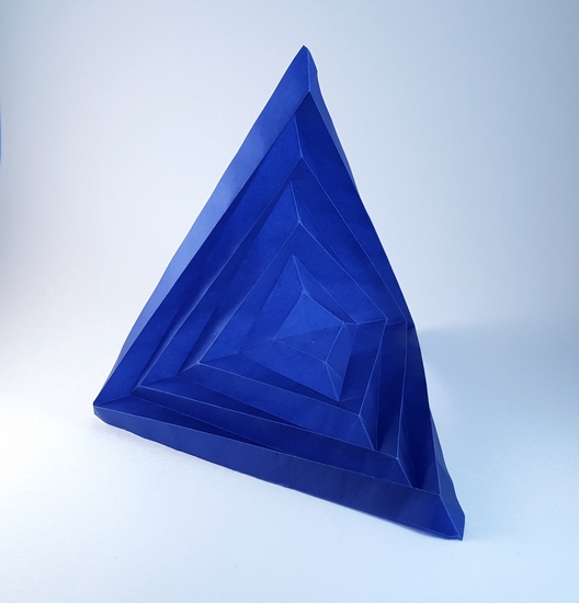 Origami Hyperbolic parabola by Unknown. Folded by Gilad Aharoni on giladorigami.com