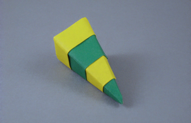 Origami Shell by Steven Casey folded by Gilad Aharoni