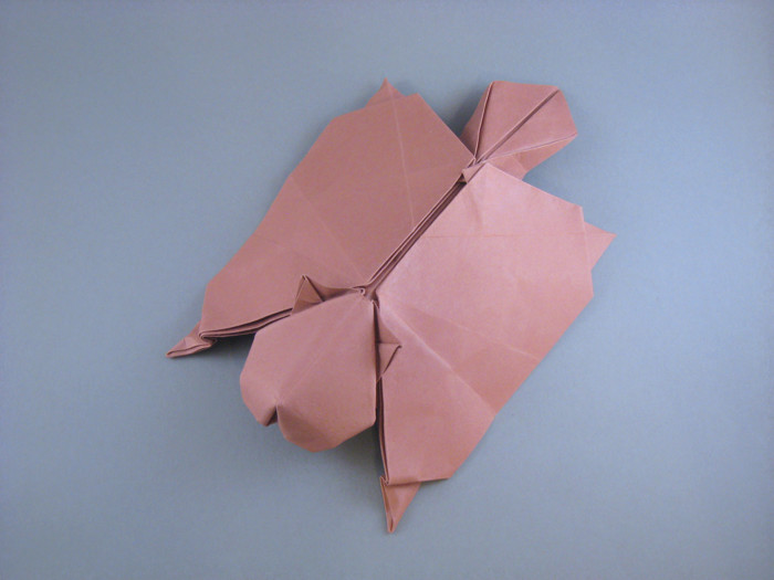 Origami Flying squirrel by Gen Hagiwara. Folded by Gilad Aharoni on giladorigami.com