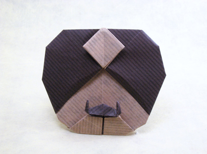 Origami Turk by Peter Budai. Folded by Gilad Aharoni on giladorigami.com
