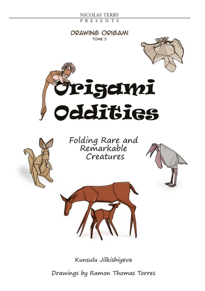 Cover of Origami Oddities by Kunsulu Jilkishiyeva