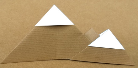Origami Snowy peaks 1.2 by Christophe Curat on giladorigami.com
