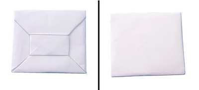 Origami Iris letter by Ingrid Storck on giladorigami.com