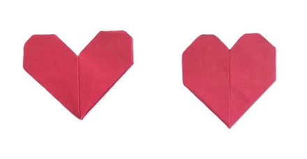 Origami Changing heart by Edwin Young on giladorigami.com