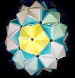 Origami Sonobe module and cube by Mitsunobu Sonobe on giladorigami.com