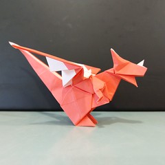 Origami Classical Dragon by Kyohei Katsuta on giladorigami.com