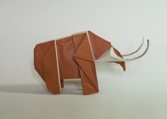 Origami Mammoth by Fernando Gilgado Gomez on giladorigami.com