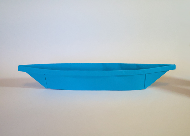 Origami Boat by Traditional on giladorigami.com