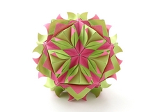 Origami Miranda star Sonobe by Uniya Filonova on giladorigami.com