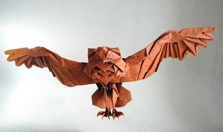 Origami Owl by Kyohei Katsuta on giladorigami.com
