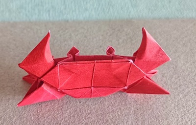 Origami Crab by Adriano Mariani on giladorigami.com