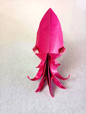 Origami Octopus by Adriano Mariani on giladorigami.com