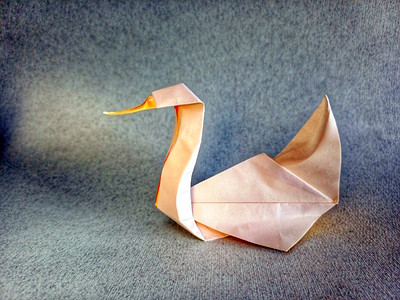 Origami Swan by Joan Sallas on giladorigami.com