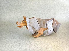 Origami Wolf by Tsuruta Yoshimasa on giladorigami.com