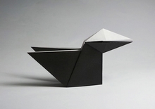 Origami Talking crow by Makoto Yamaguchi on giladorigami.com