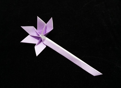 Origami 5-petal flower by Andrew Anselmo on giladorigami.com