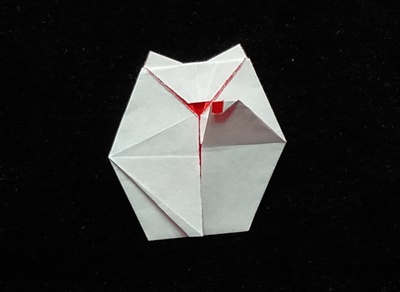 Origami Beckoning cat by Aizawa Kohachi on giladorigami.com