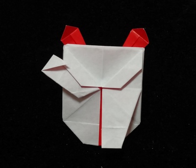 Origami Beckoning cat by Aoyagi Shoko on giladorigami.com