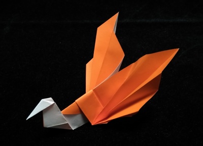 Origami Bird by Gohara Toshio on giladorigami.com