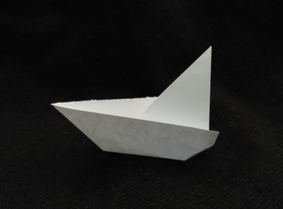 Origami Blowing boat by Koya Ohashi on giladorigami.com