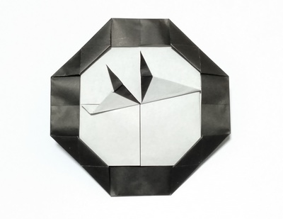 Origami Clock by Kumasaka Hiroshi on giladorigami.com