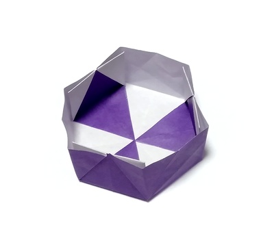 Origami Container by Nakano Mitsue on giladorigami.com