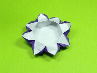 Origami Dish by Endo Kazukuni on giladorigami.com