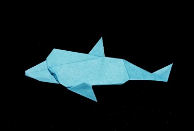 Origami Dolphin by Eiji Tsuchito on giladorigami.com