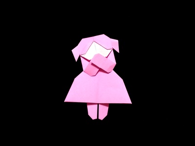 Origami Girl by Kawate Ayako on giladorigami.com
