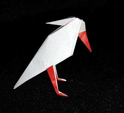 Origami Ibis by Niwa Taiko on giladorigami.com