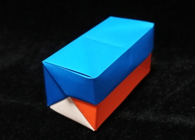 Origami Lidded box by Ishibashi Minako on giladorigami.com