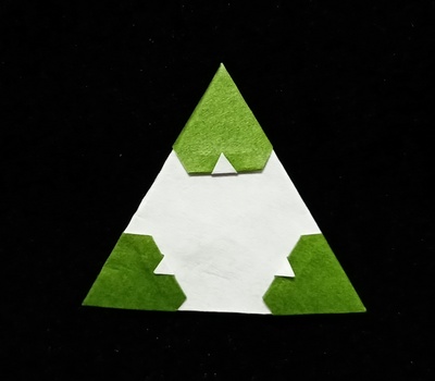 Origami Love triangle by Sy Chen on giladorigami.com