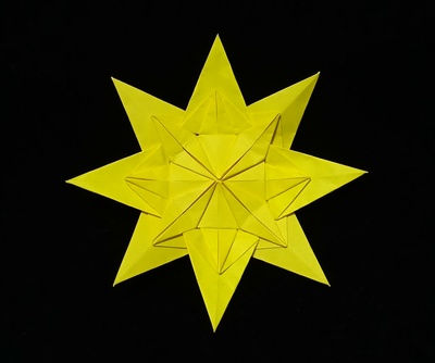 Origami Modular star by Mark W. Kennedy on giladorigami.com