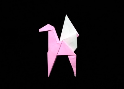 Origami Pegasus by Niwa Taiko on giladorigami.com