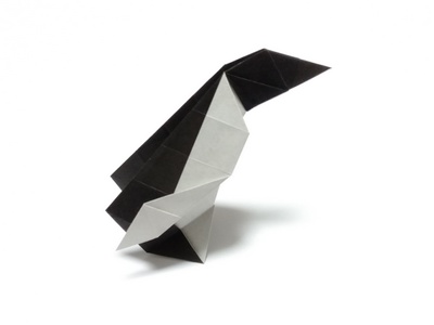 Origami Penguin by Muraoka Takeko on giladorigami.com