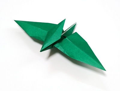 Origami Pterasaur by Edwin Steele on giladorigami.com