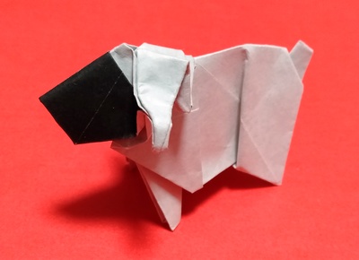 Origami Sheep by Yamada Katsuhisa on giladorigami.com