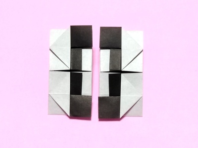 Origami Square brackets by Katsushi Nosho on giladorigami.com