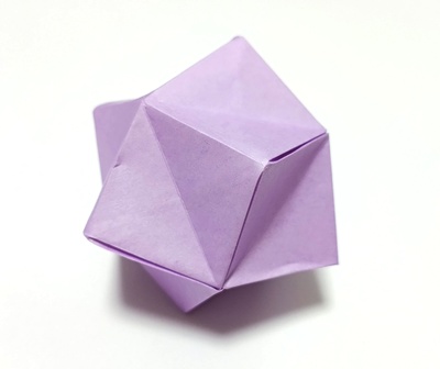 Origami Stellated octahedron by Kim Best on giladorigami.com