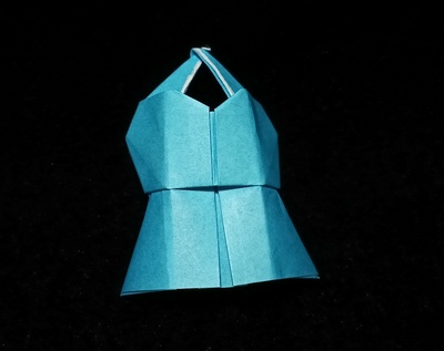 Origami Swimsuit by Fukuoka Chiyo on giladorigami.com