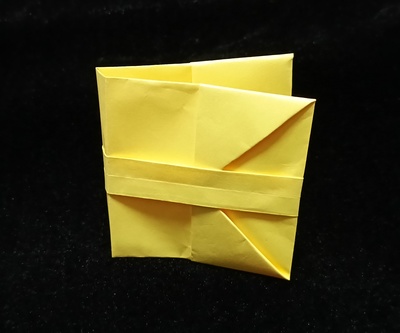 Origami Tea-bag wallet by Jose Meeusen (Krooshoop) on giladorigami.com