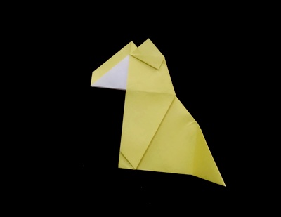 Origami Tiger cub by Eiji Tsuchito on giladorigami.com