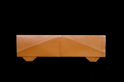 Origami Tram car by Kosho Uchiyama on giladorigami.com