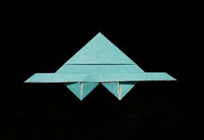 Origami UFO by Asahi Isamu on giladorigami.com