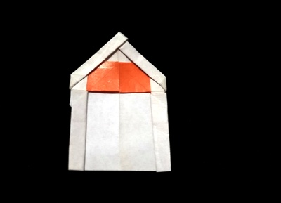 Origami White-washed storehouse by Asahi Isamu on giladorigami.com