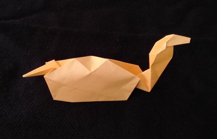 Origami Bactrian camel by Fumiaki Kawahata on giladorigami.com