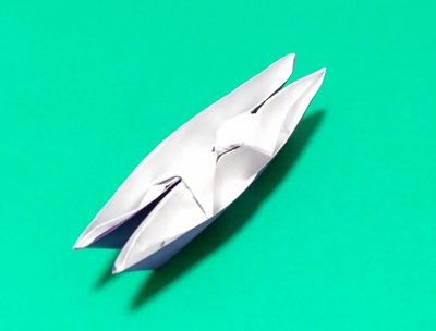 Origami Boat by Andrea Russo on giladorigami.com